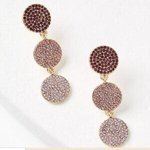 NEW - Triple Circle Drop Earrings